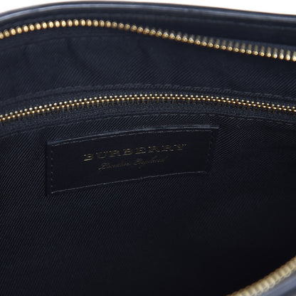 Burberry Horseferry Check Small Chichester Crossbody Clutch Bag Black 6 of 8