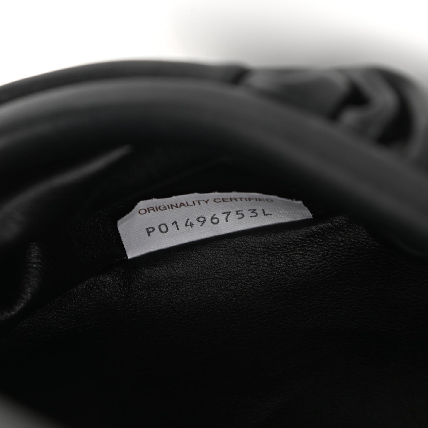 Nappa The Belt Chain Pouch Black