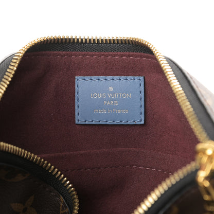 Louis Vuitton Monogram Beaubourg Hobo Mini Bordeaux Red Peach Safran Blue Jean Blue 6 of 10
