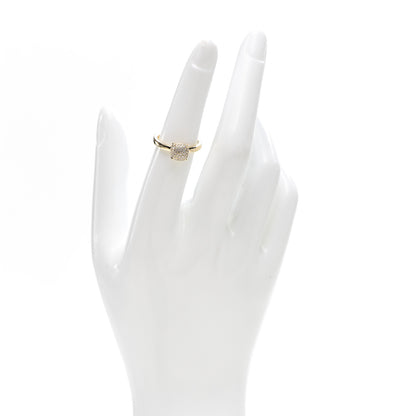 Tiffany 18K Yellow Gold Diamond 7mm Paloma Picasso Sugar Stacks Ring 2 of 6