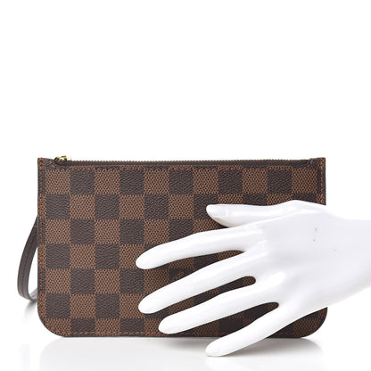 Louis Vuitton Damier Ebene Neverfull PM Pochette 2 of 7