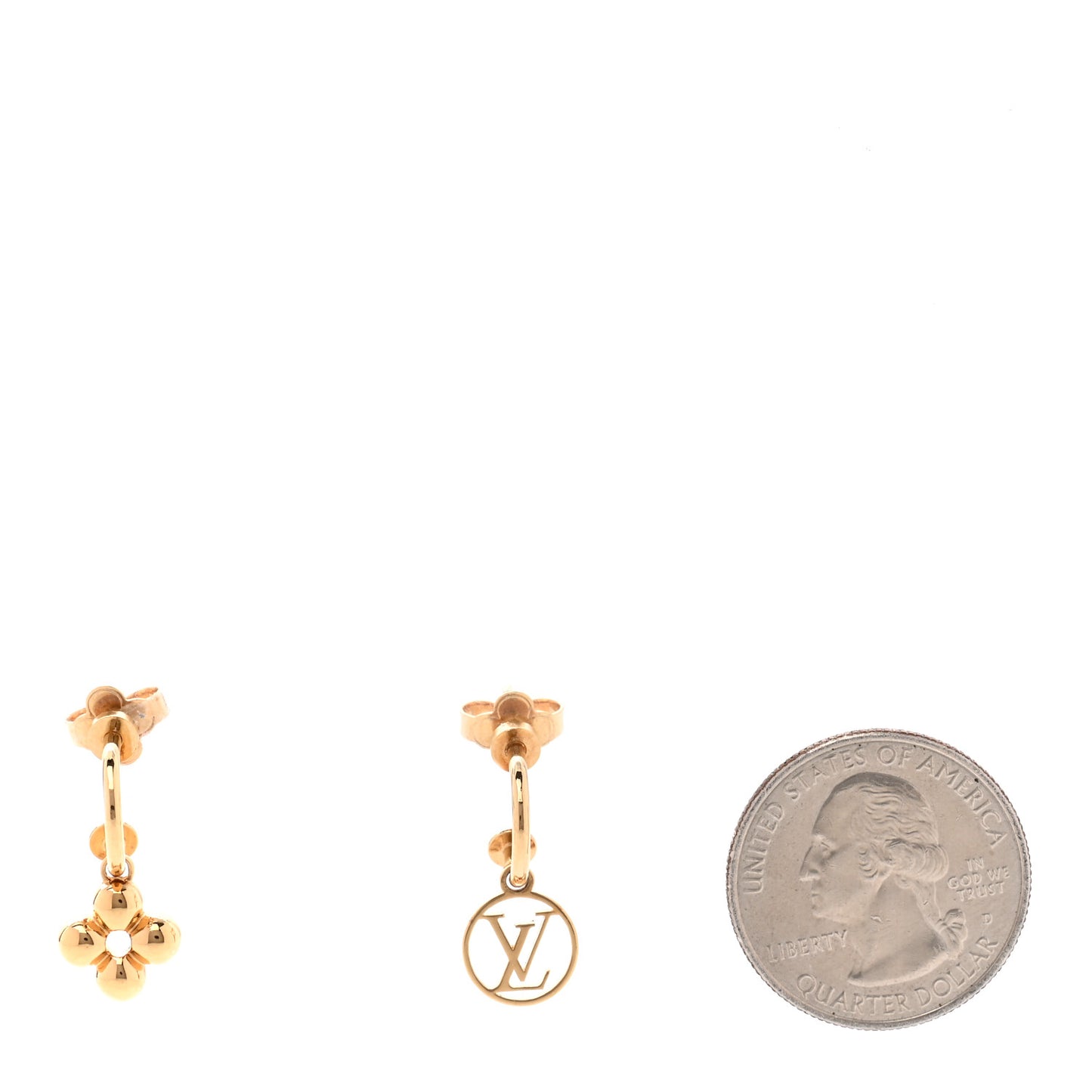 Brass Blooming Earrings Gold