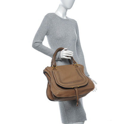 Chloe Calfskin Large Marcie Satchel Nut 2 of 6