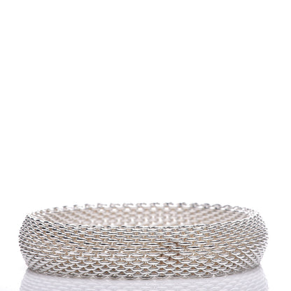 Tiffany Sterling Silver Somerset Mesh Bracelet 3 of 4