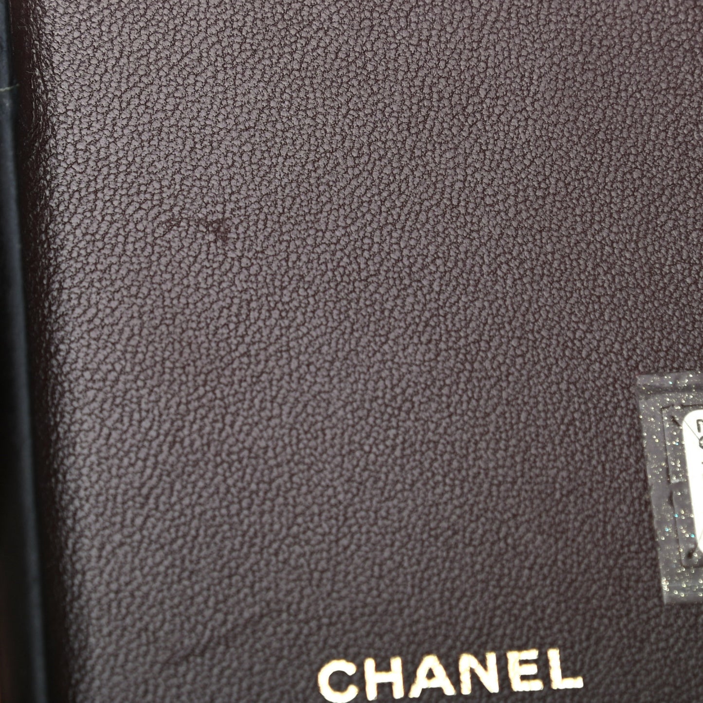 Lambskin Quilted iPhone X Case Black