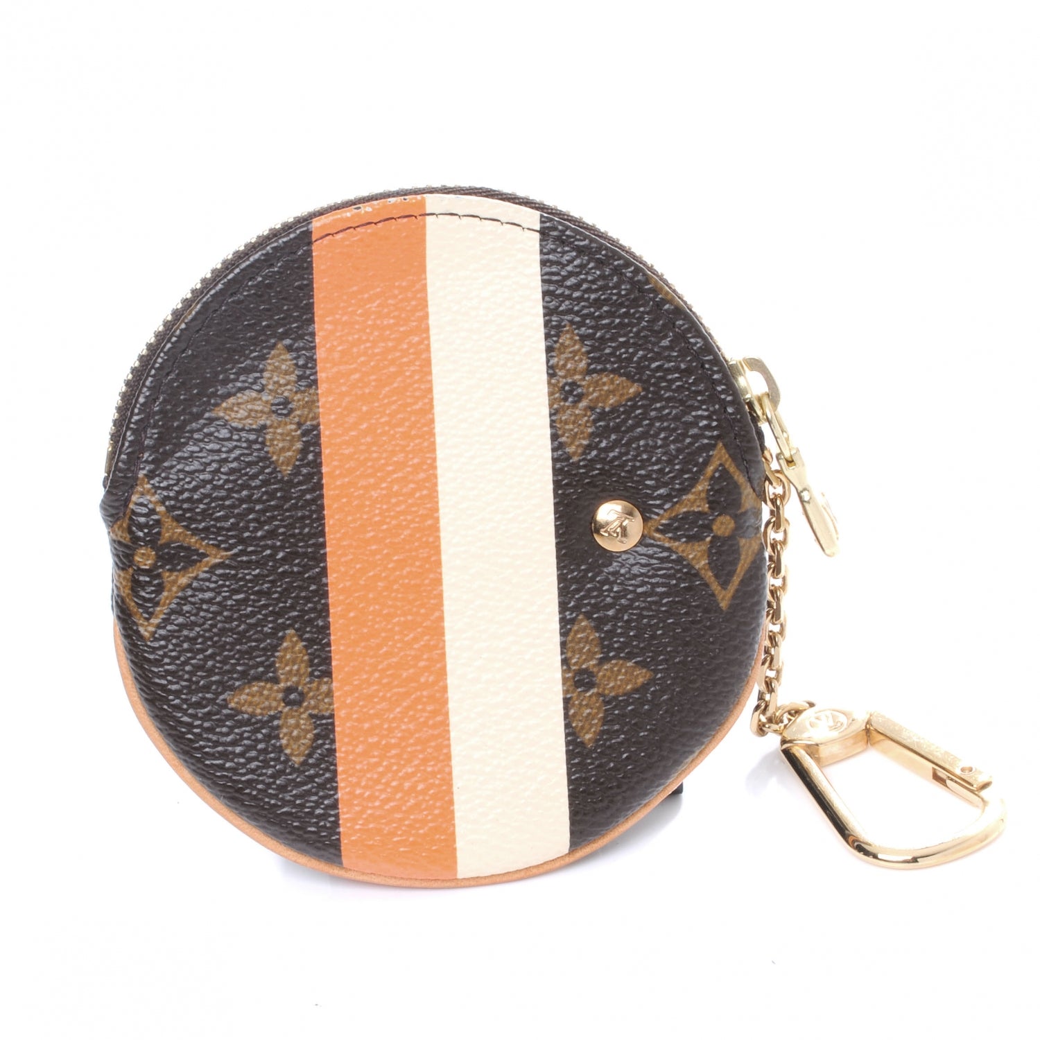 Louis Vuitton Monogram Groom Round Coin Purse 3 of 6