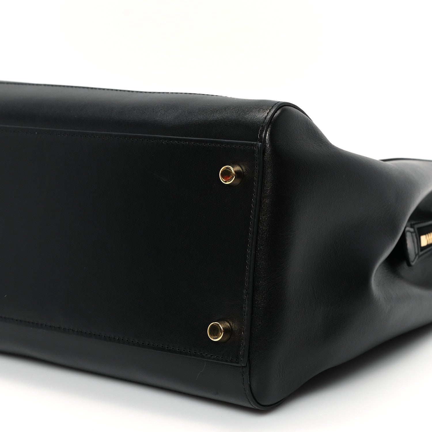 Gucci Boarded Plutone Calfskin Large Jackie 1961 Tote Black 10 of 12