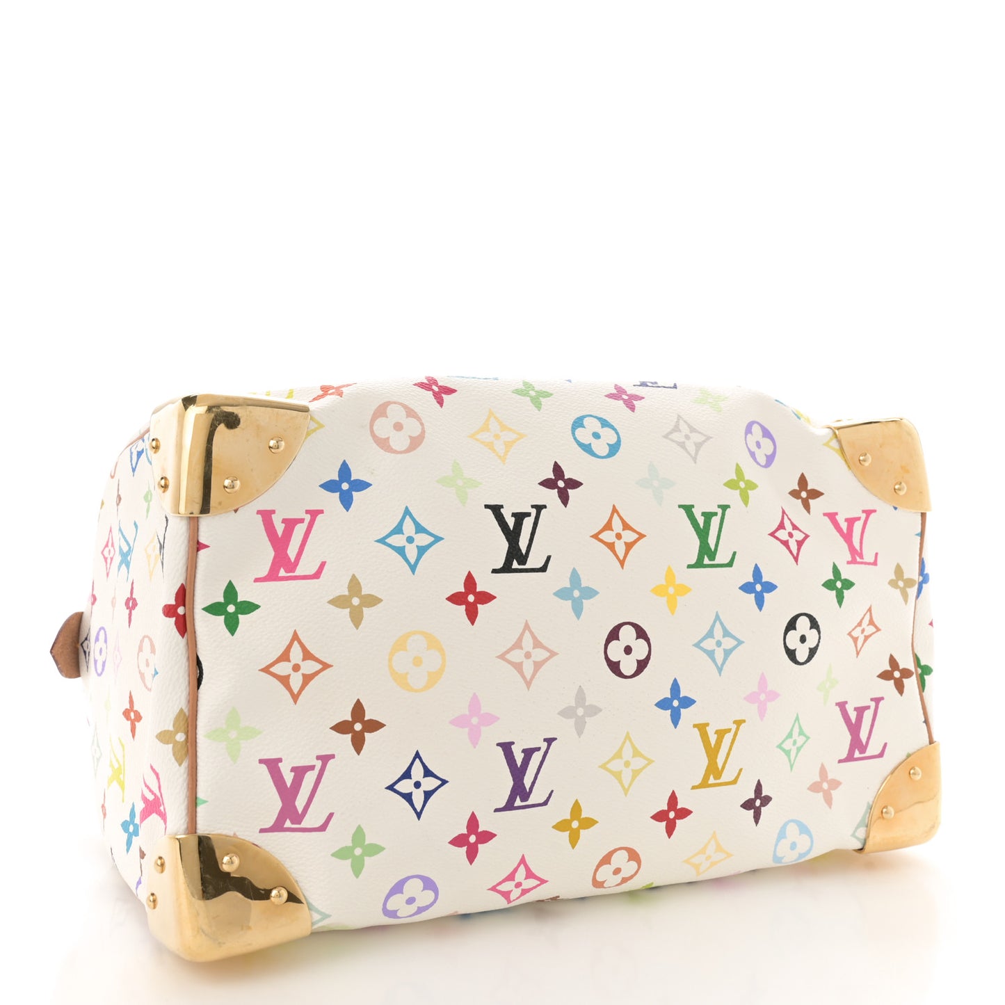 Monogram Multicolor Speedy 30 White
