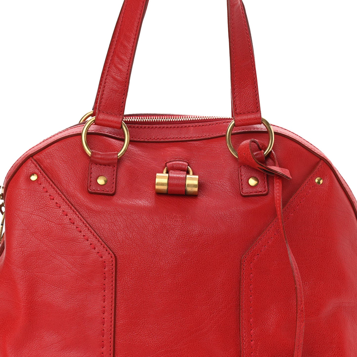 Calfskin Large Muse Red