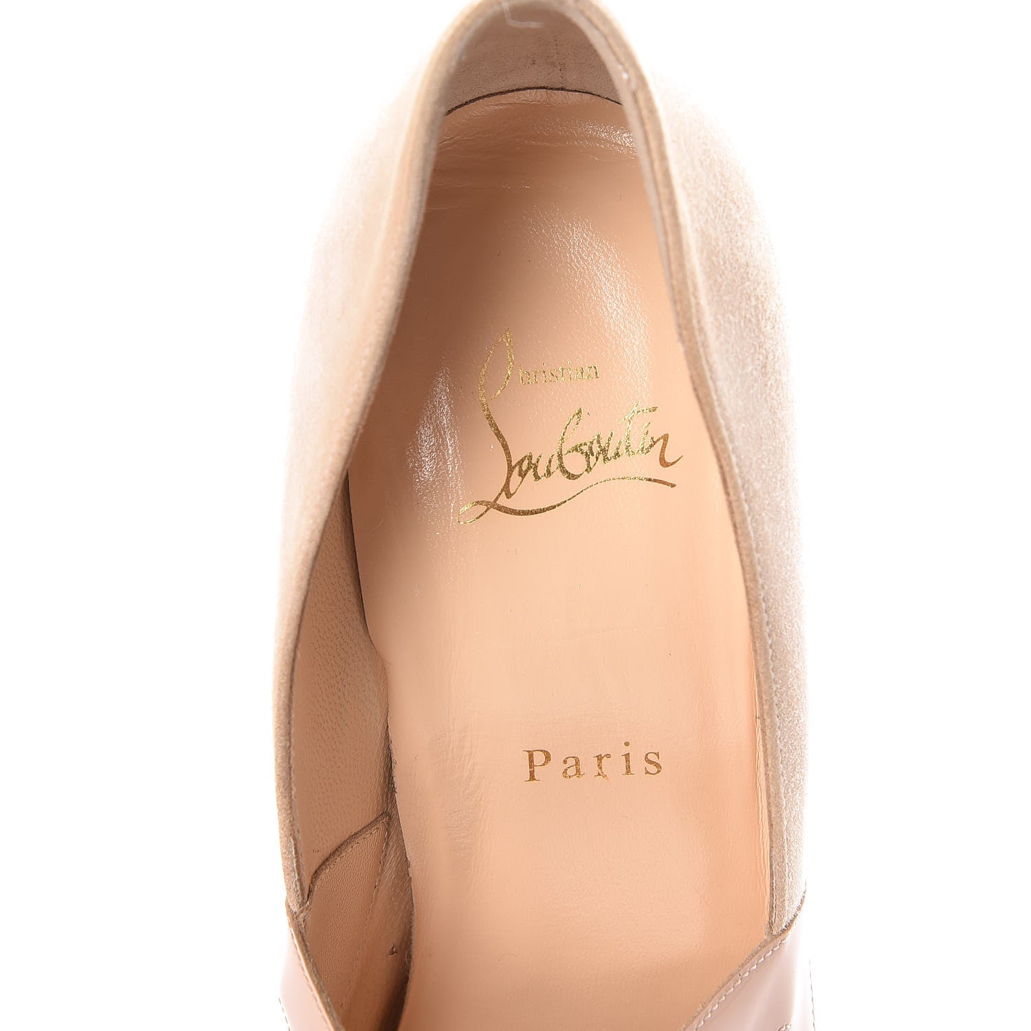 Christian Louboutin Veau Velours Patent Bow Me Dear 100 Pumps 40 Doudou 9 of 10