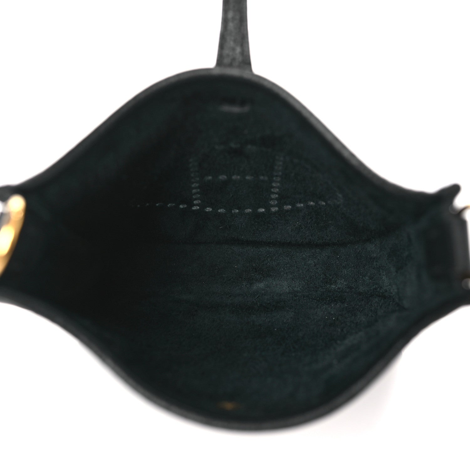Hermes Taurillon Clemence Evelyne TPM Black 5 of 9