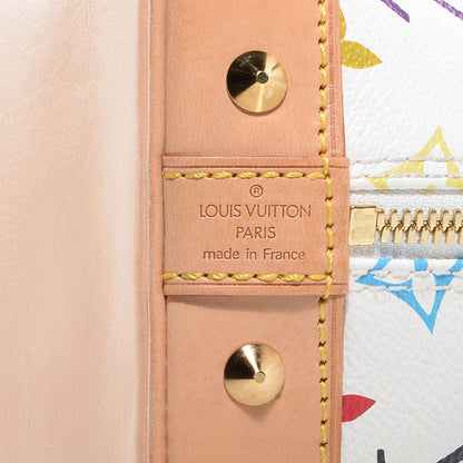 Louis Vuitton Monogram Multicolor Alma White 7 of 7