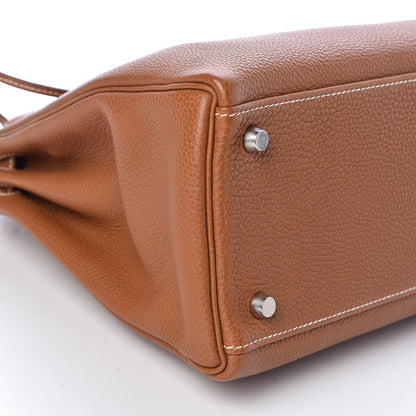 Hermes Togo Kelly Retourne 32 Gold 39 of 40