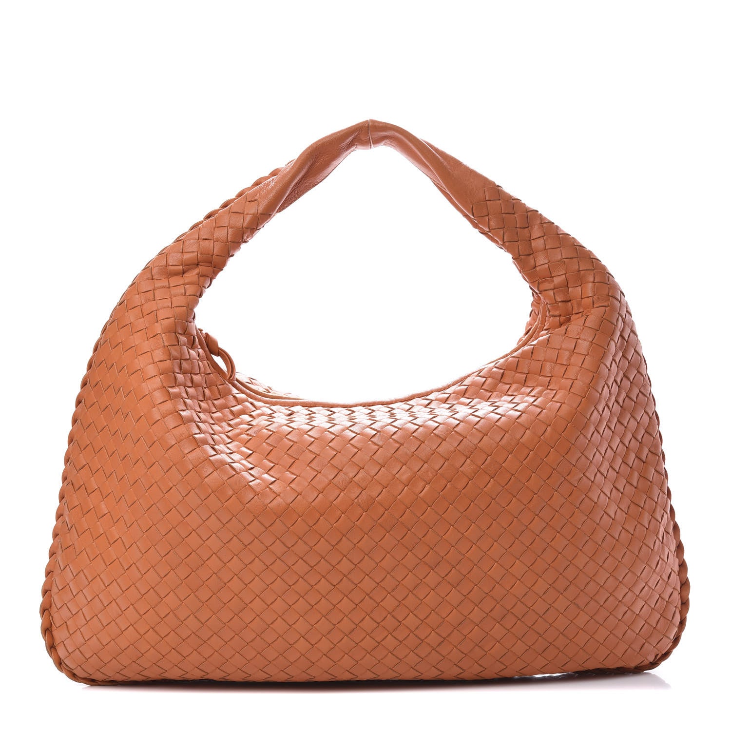 Bottega Veneta Nappa Intrecciato Large Veneta Hobo Orange 1 of 11