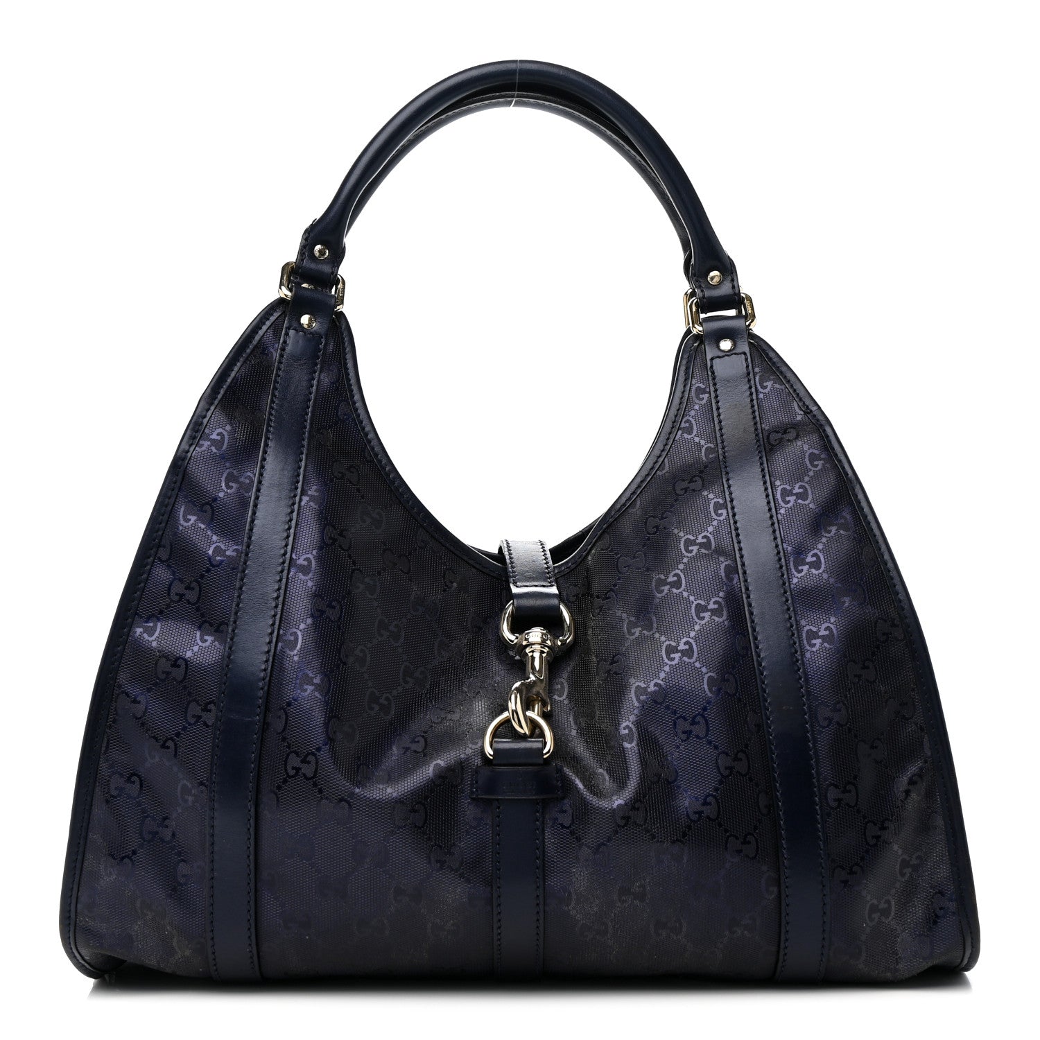 Gucci Imprime Monogram Joy Medium Shoulder Bag Navy 1 of 20
