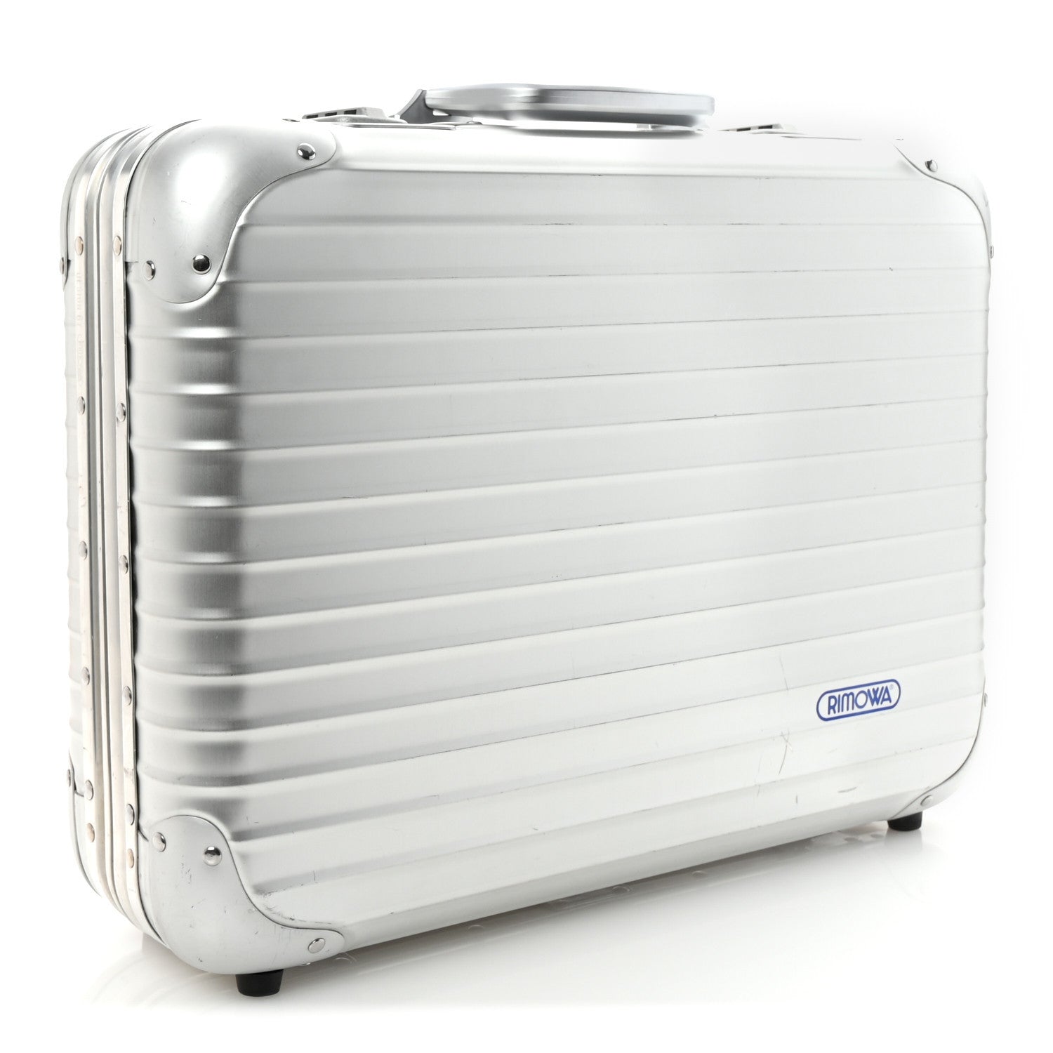 Rimowa Aluminum Topas Attache Briefcase Silver 2 of 8