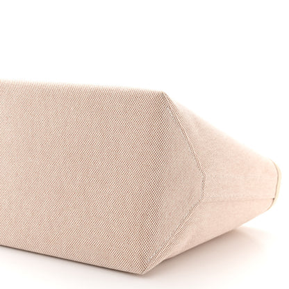 Hermes Military Toile Canvas Swift Steeple 25 Bag Gold 10 of 11