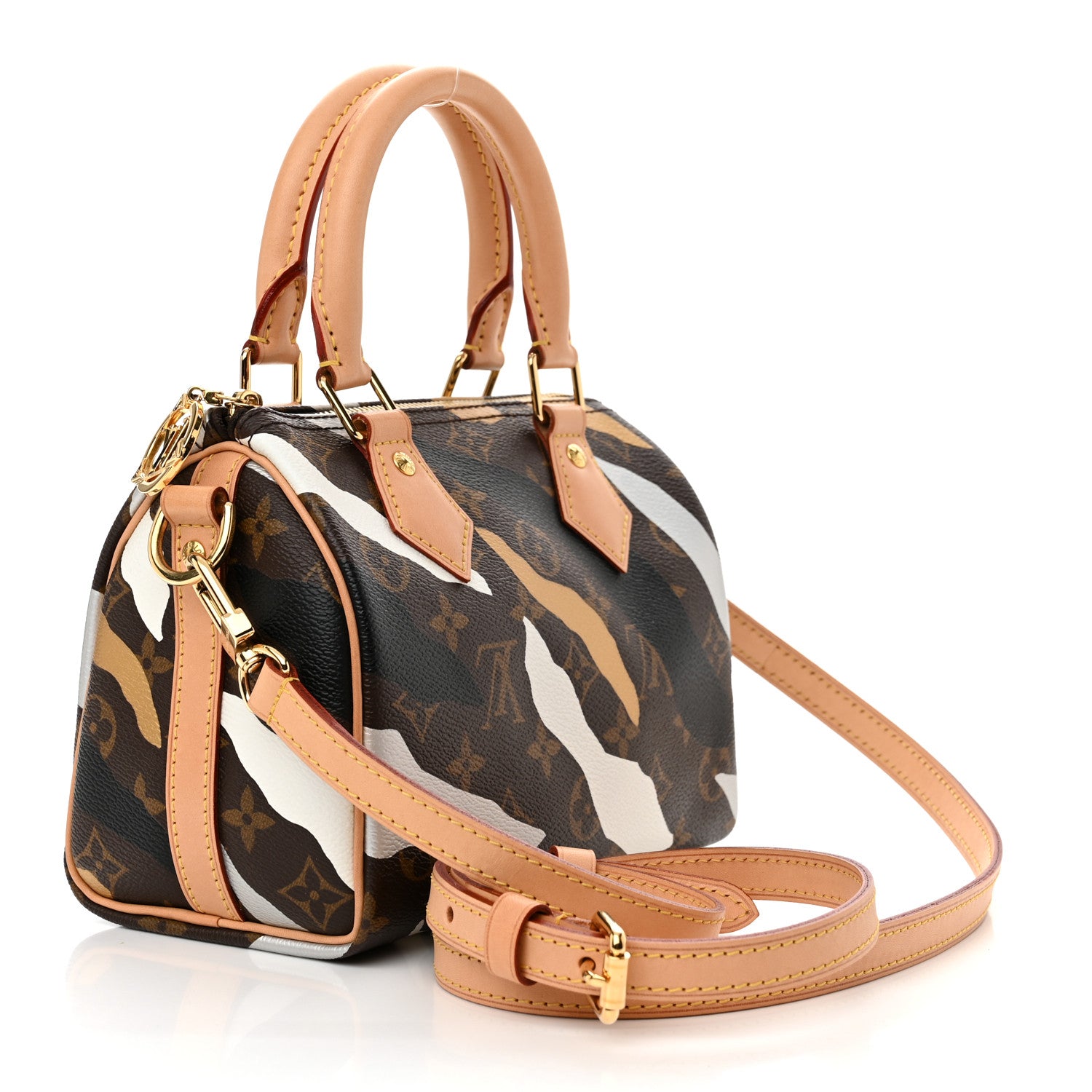 Louis Vuitton X LOL Monogram Speedy BB Gold Silver 3 of 10
