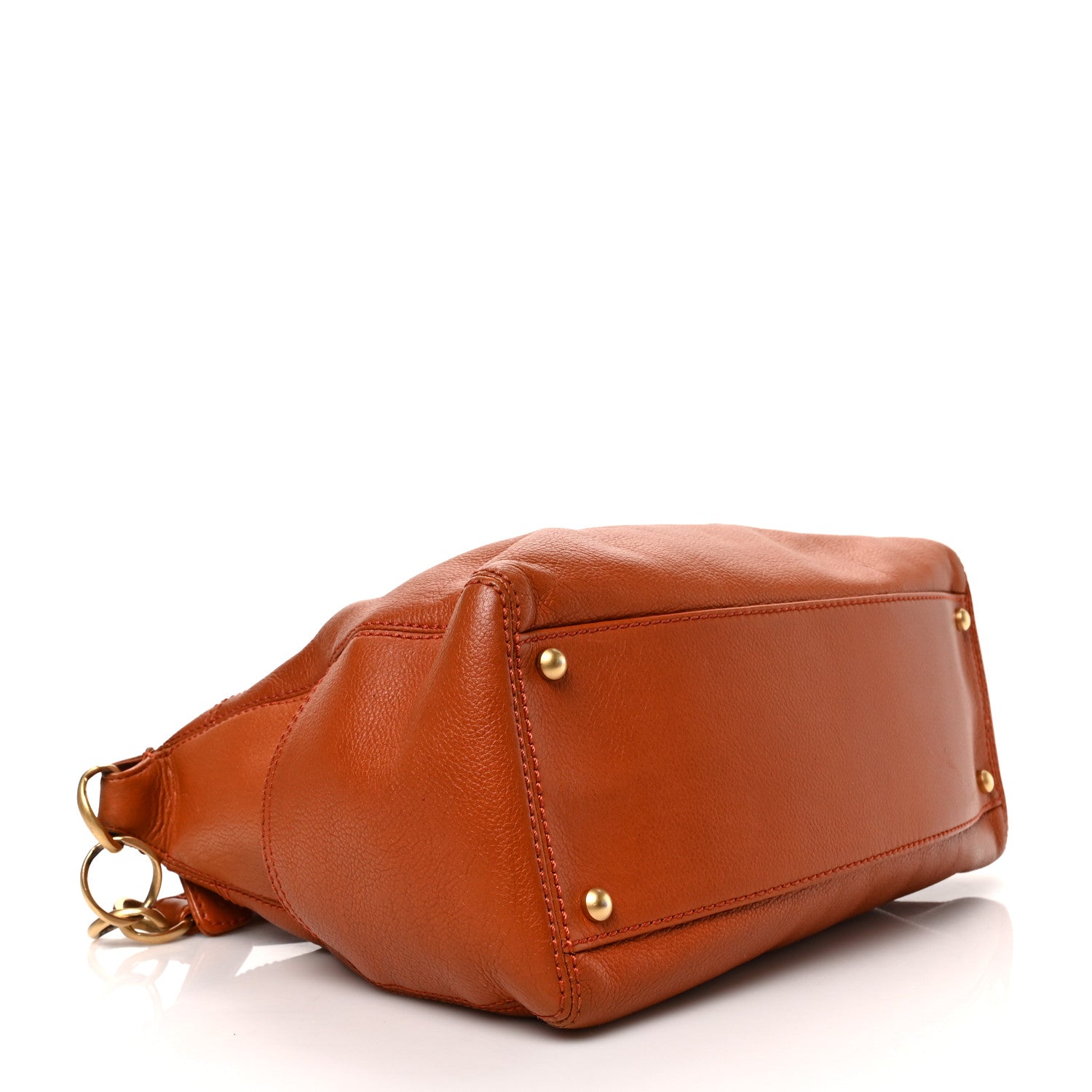 Chanel Caviar CC Timeless Shopping Tote Orange 4 of 8