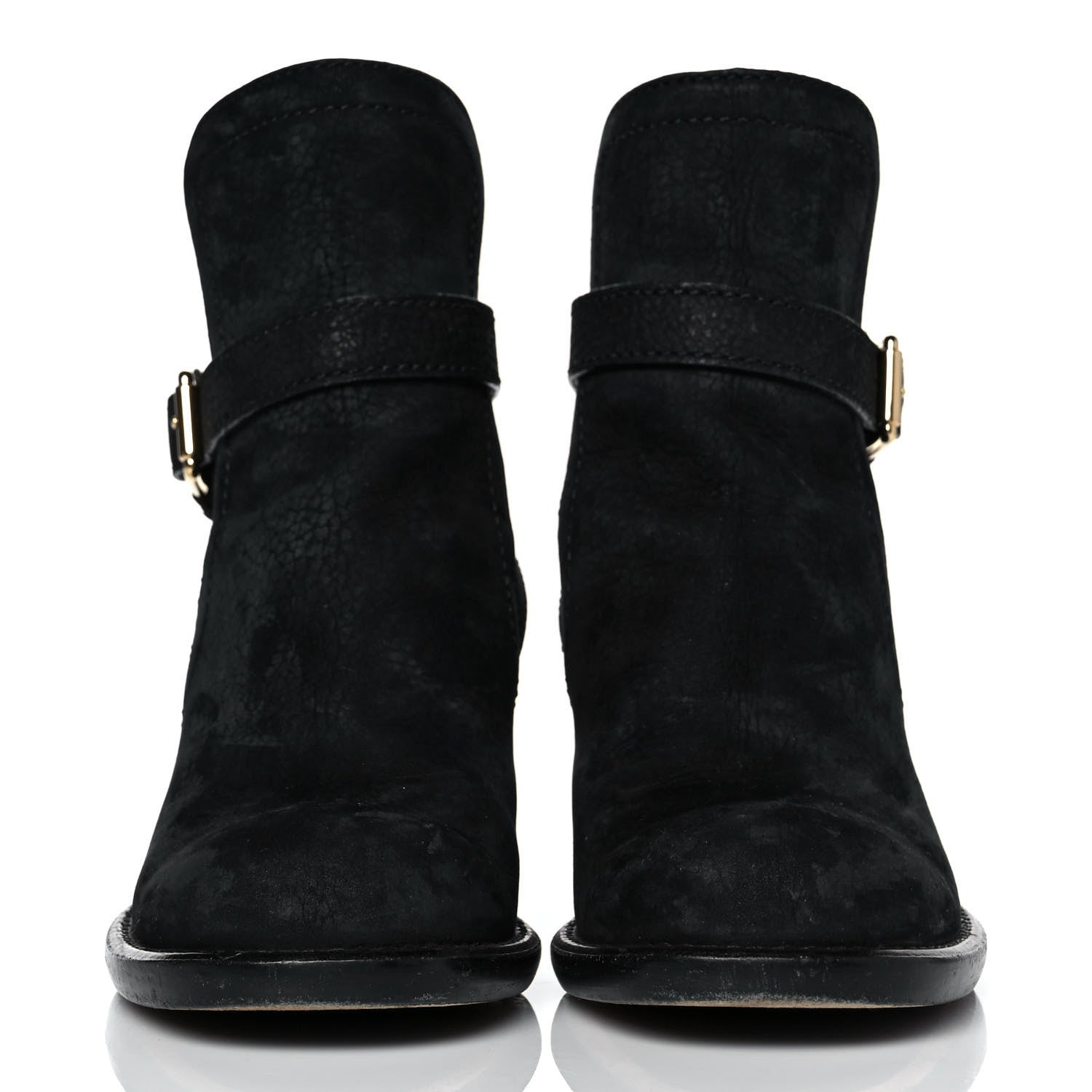 Louis Vuitton Suede Calfskin Hunting Ankle Boots 38 2 of 6