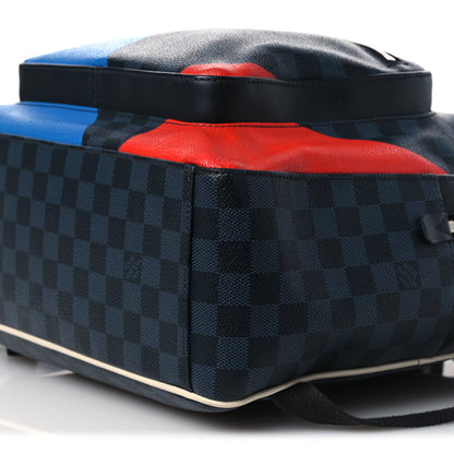 Louis Vuitton Damier Cobalt Latitude America's Cup Regatta Josh Backpack 9 of 12
