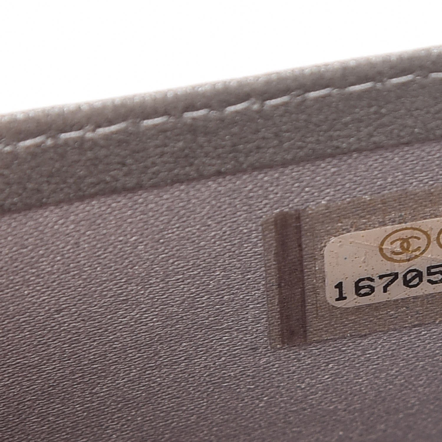 Chanel Lambskin Camellia Embossed Yen Wallet Black 8 of 8
