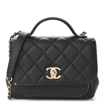 Chanel Caviar Quilted Small Business Affinity Flap Black 1 of 10