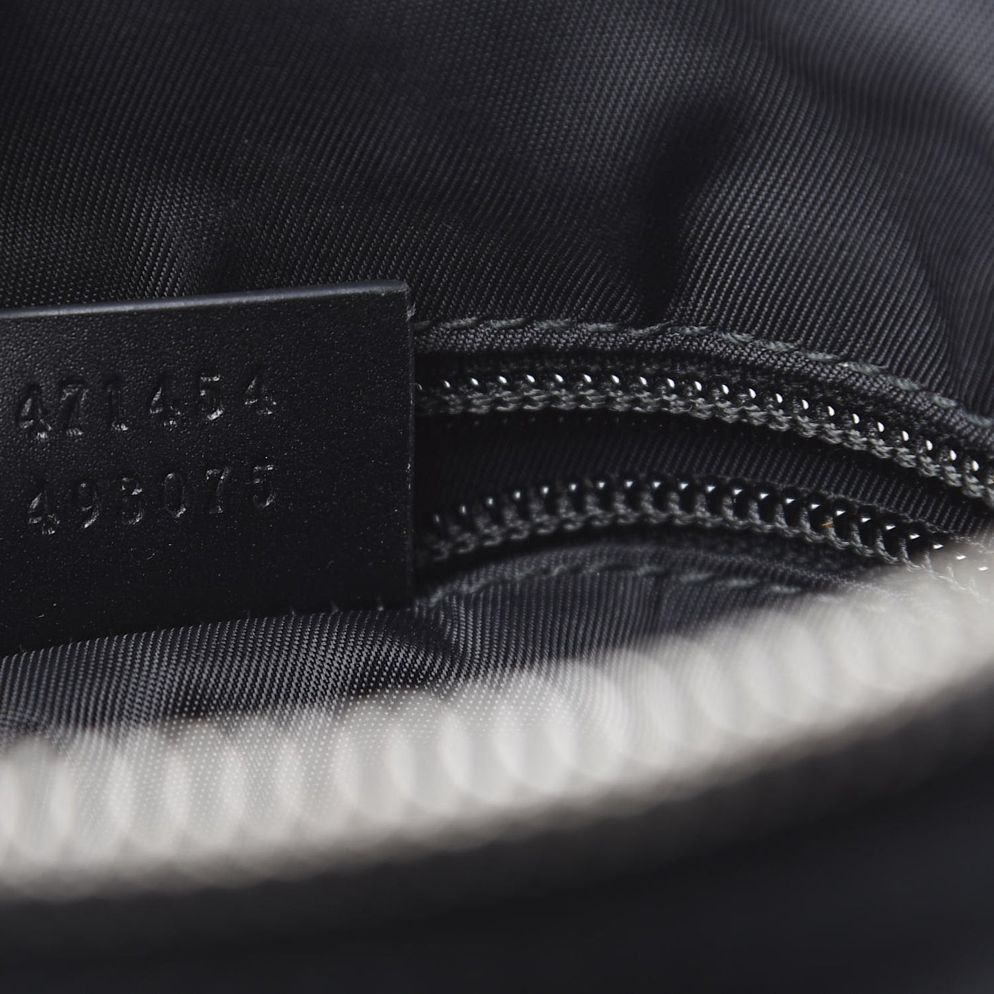 GG Supreme Monogram Web Messenger Bag Black