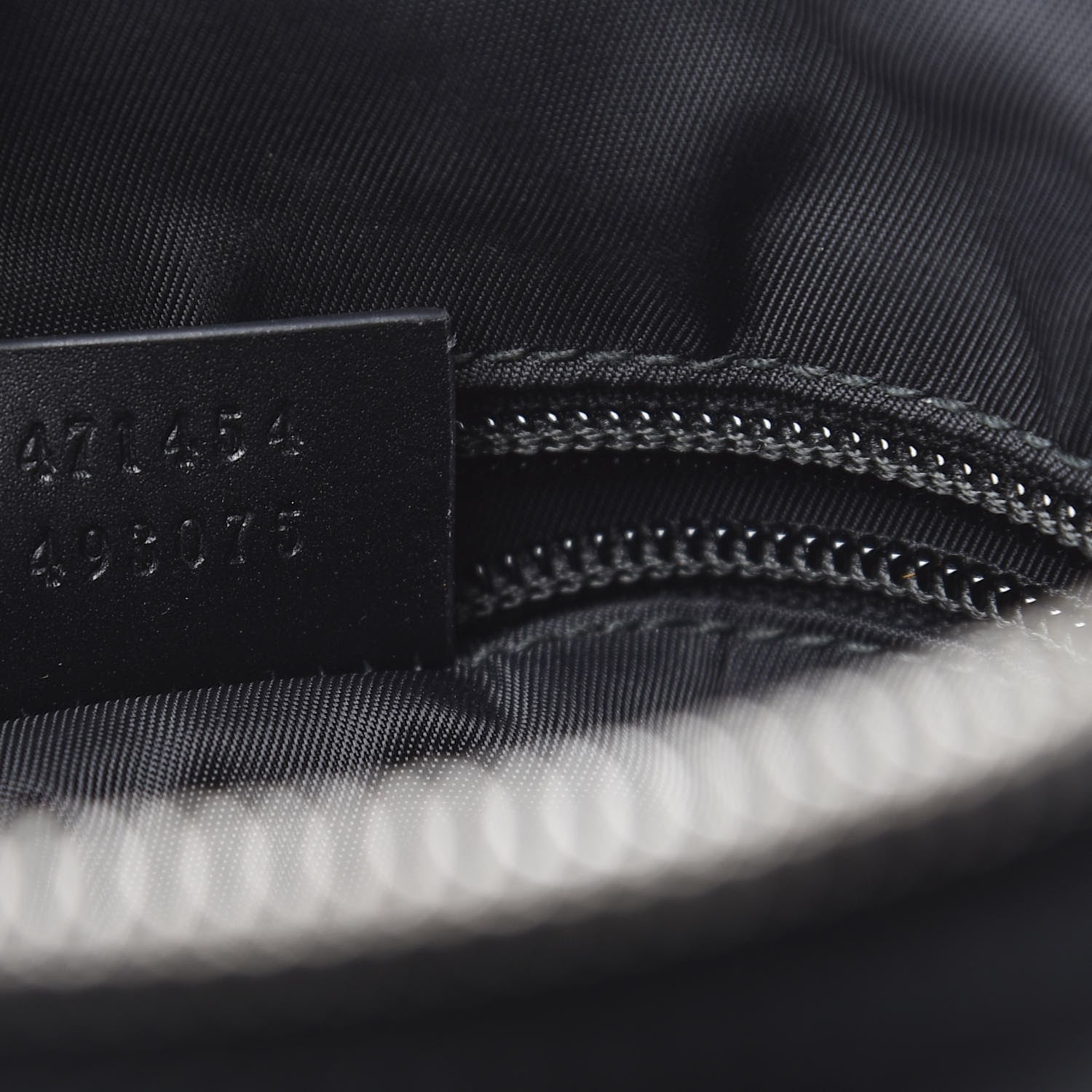 Gucci GG Supreme Monogram Web Messenger Bag Black 6 of 10