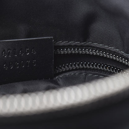 Gucci GG Supreme Monogram Web Messenger Bag Black 6 of 10