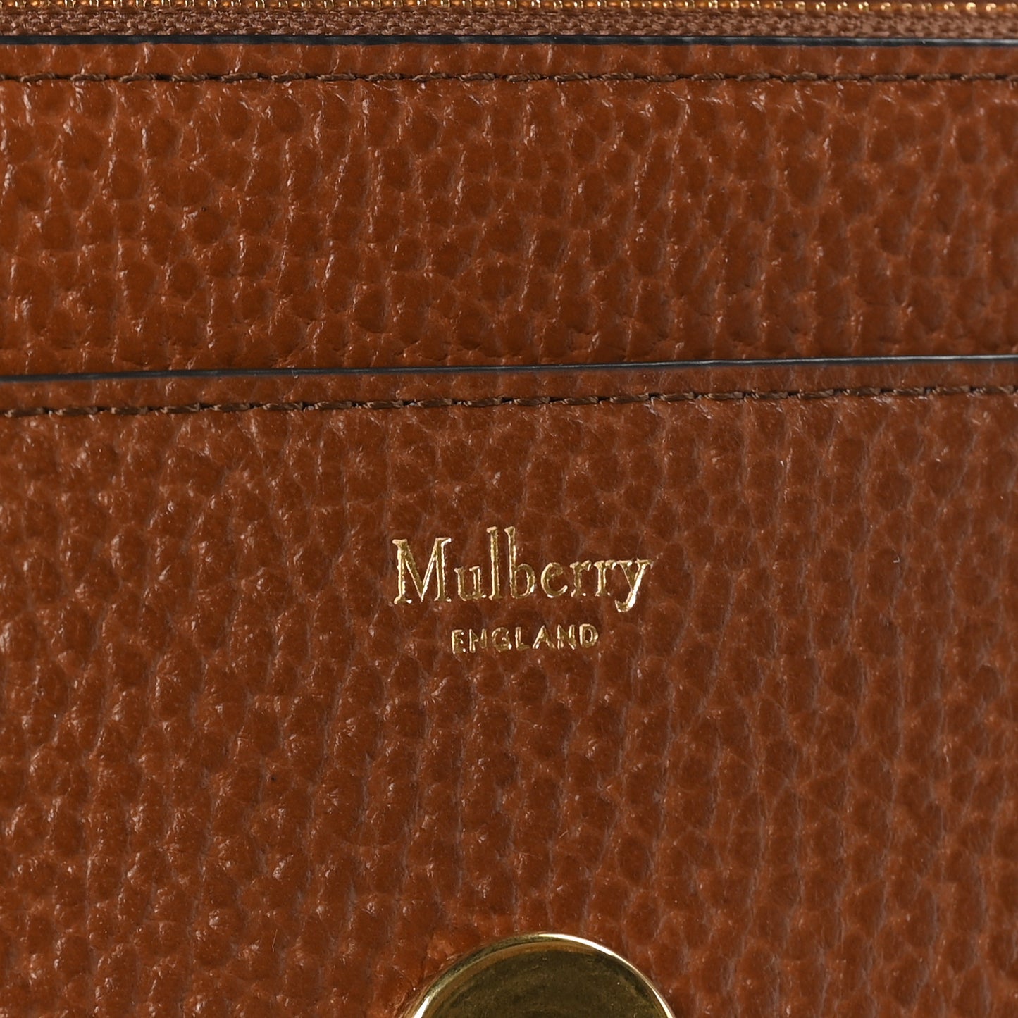 Small Classic Grain Calfskin Small Darley Oak