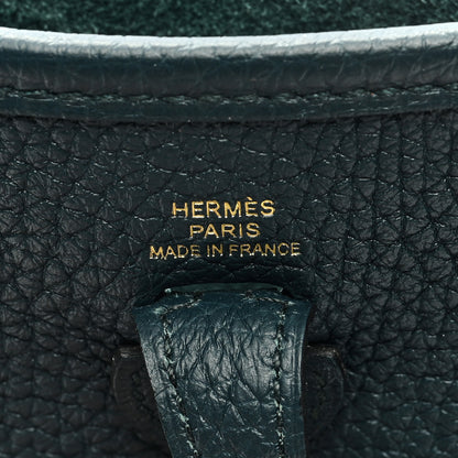 Hermes Taurillon Clemence Amazone Evelyne TPM Vert Cypress 6 of 10