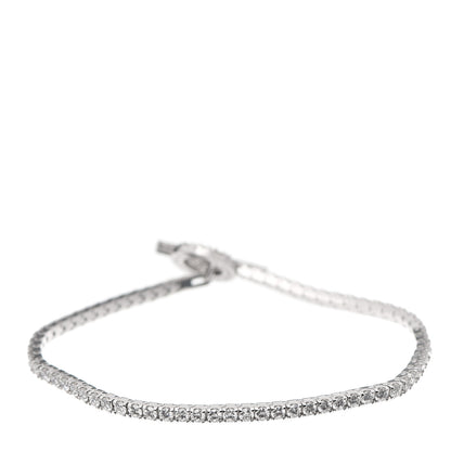 Hermes 18K White Gold Diamond Finesse Link Bracelet SH 3 of 5