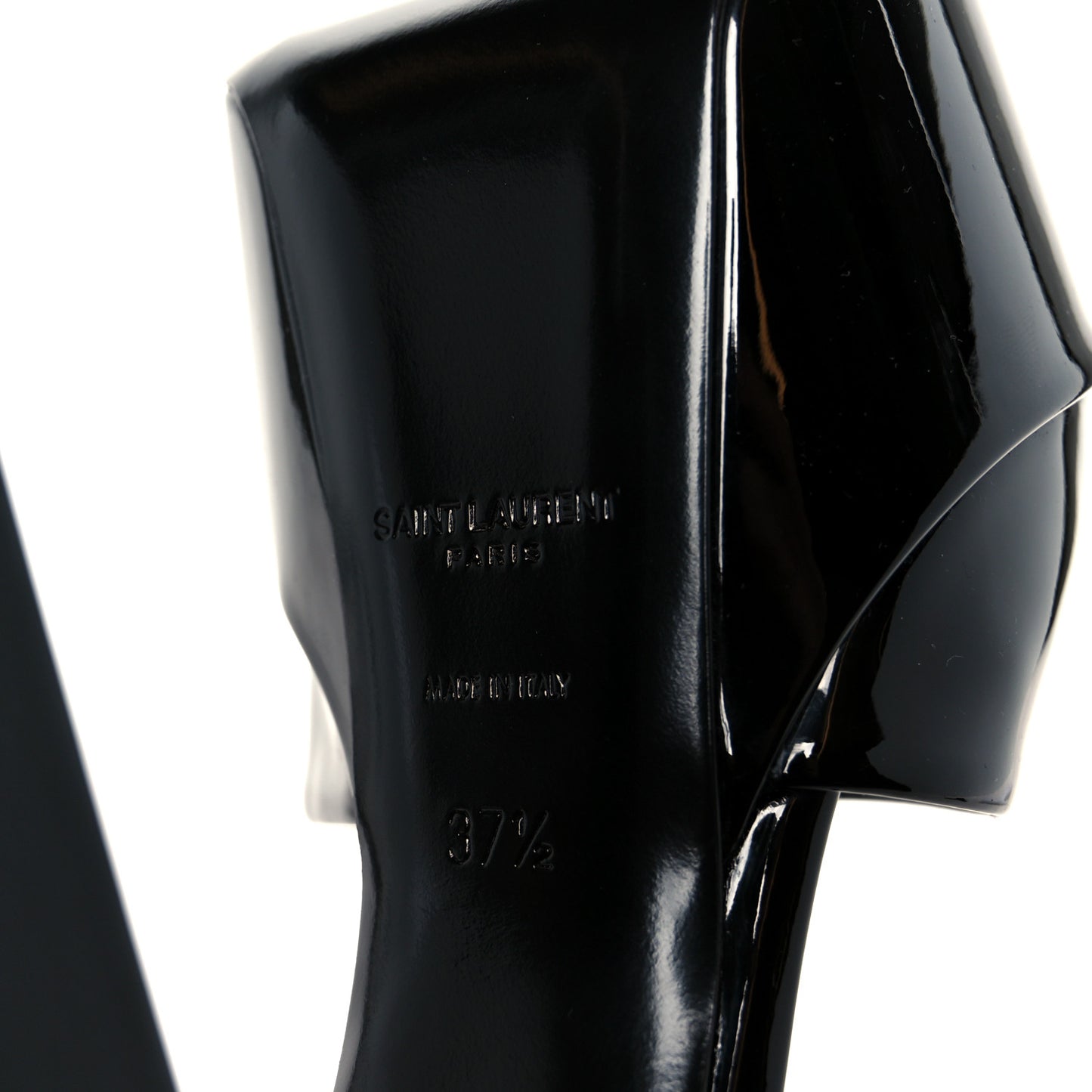 Vernice Grupy Sexy 95 Tanouk Platform Sandals 37.5 Black