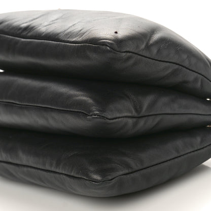 Celine Lambskin Small Pillow Trio Crossbody Bag Black 9 of 9