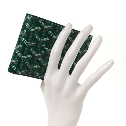 Goyard Goyardine Bifold Victoire Wallet Green 2 of 8