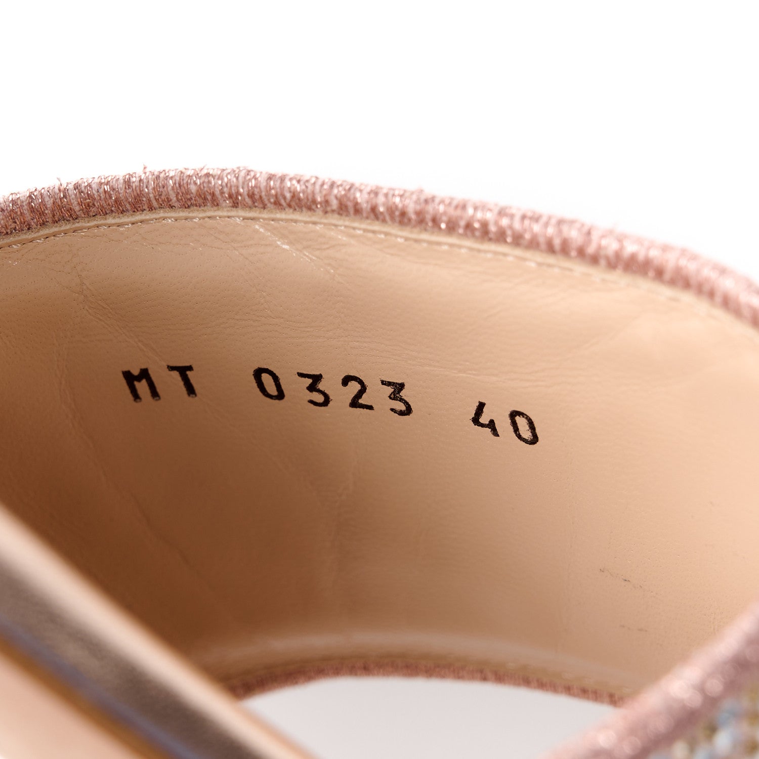 Christian Dior Canvas Crystal Embroidered Dway Slide Sandals 40 Rose Des Vents 8 of 8