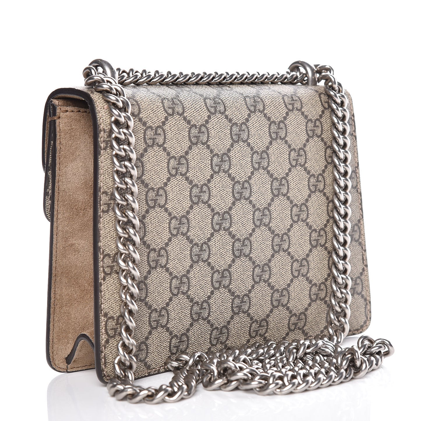 GG Supreme Monogram Mini Dionysus Shoulder Bag Taupe
