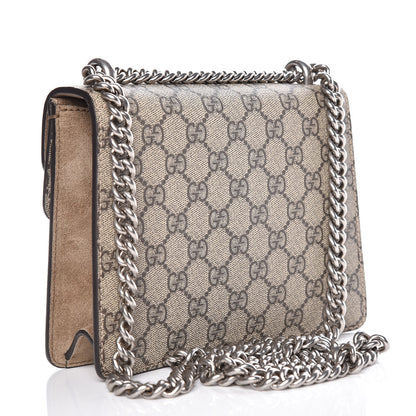 Gucci GG Supreme Monogram Mini Dionysus Shoulder Bag Taupe 3 of 12