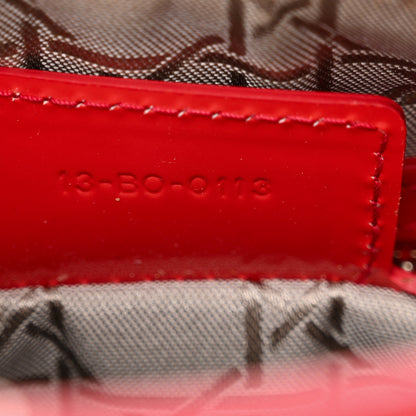 Christian Dior Patent Cannage Medium Lady Dior Fuchsia 6 of 12