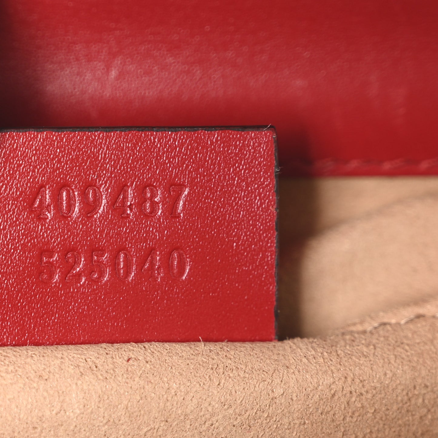 Guccissima Small Padlock Shoulder Bag Hibiscus Red