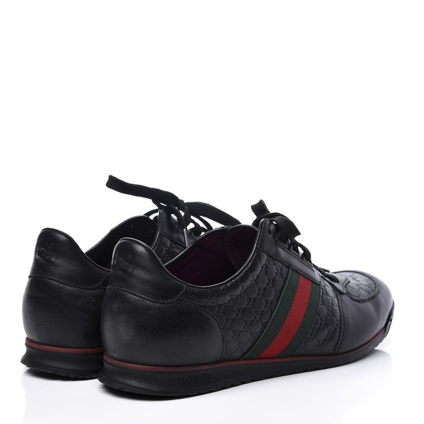 Guccissima Web Sneakers 9 Black