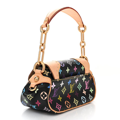 Louis Vuitton Monogram Multicolor Marilyn Black 3 of 11