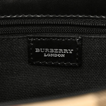 Burberry House Check Flap Shoulder Bag Black 6 of 10