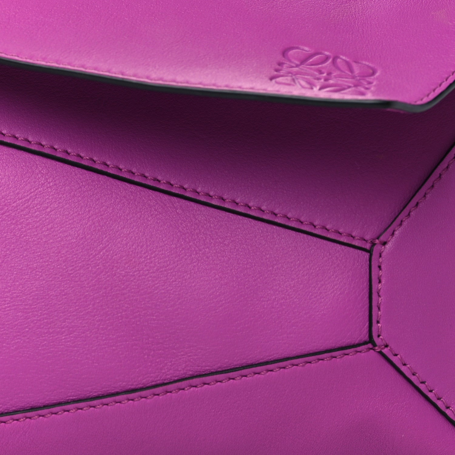Loewe Calfskin Puzzle Hobo Bright Purple 7 of 9