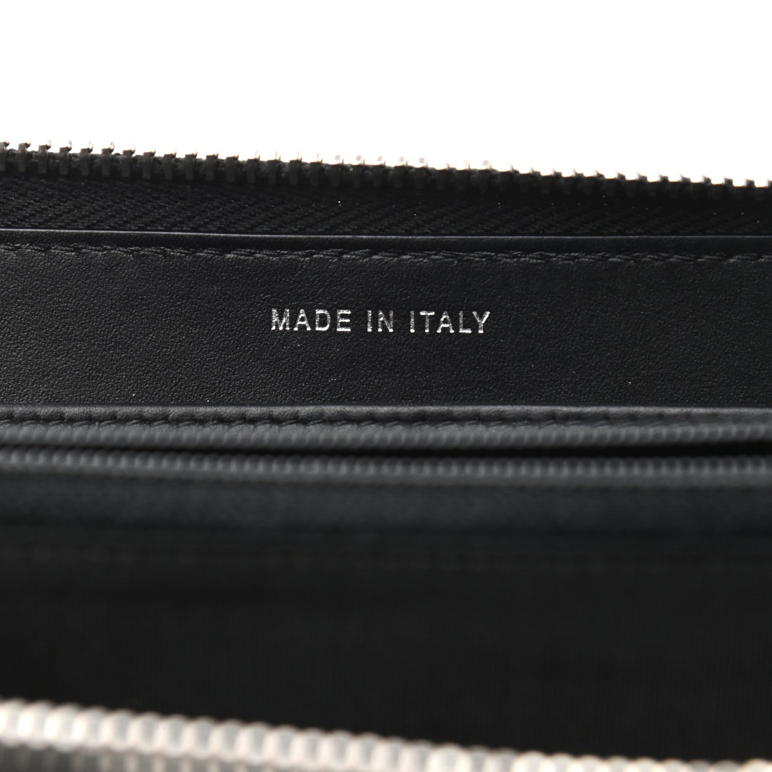 Chanel Caviar Patent Small CC Contour Zip Around Wallet Black 7 of 12