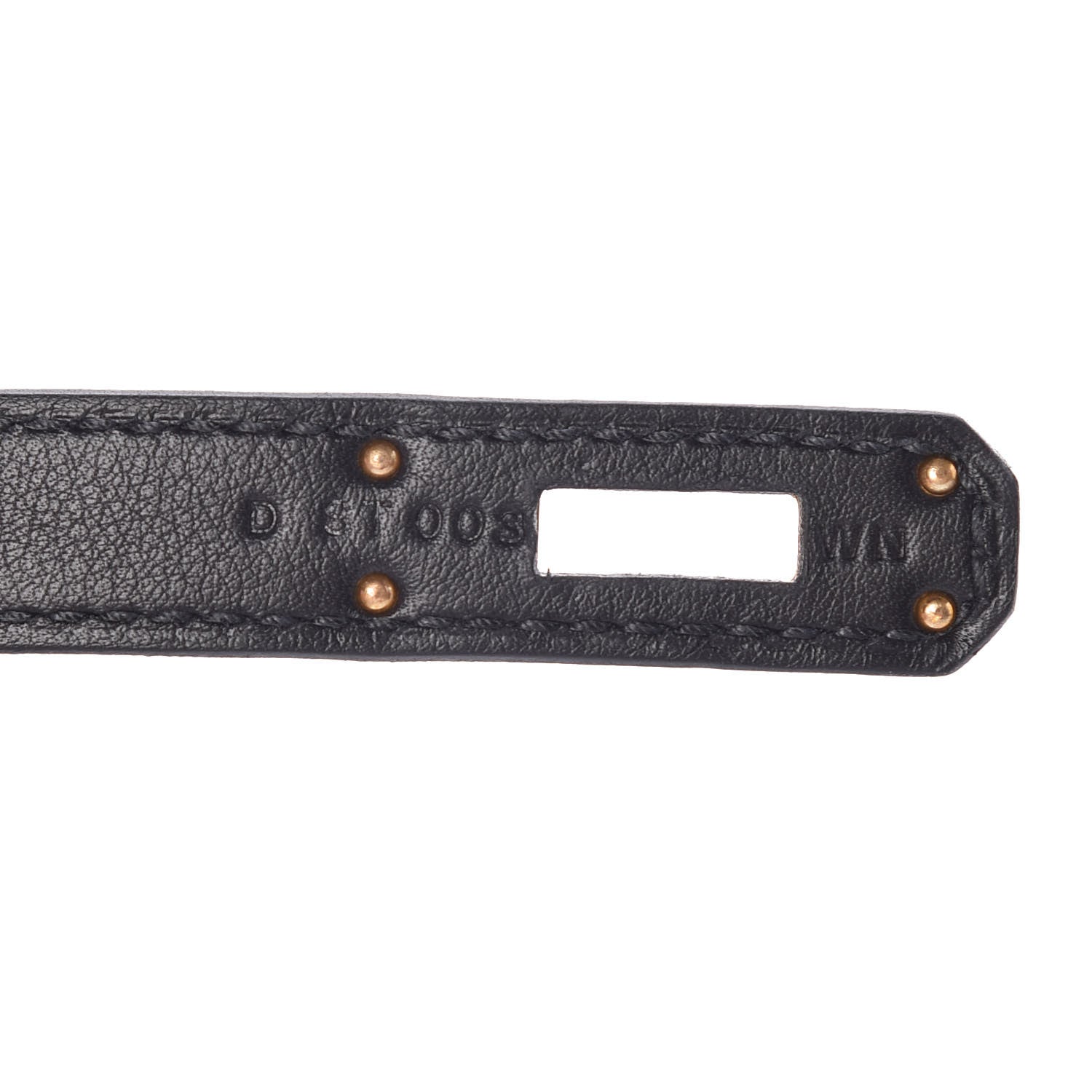 Hermes Swift Kelly Cut Clutch Pochette Black 7 of 9
