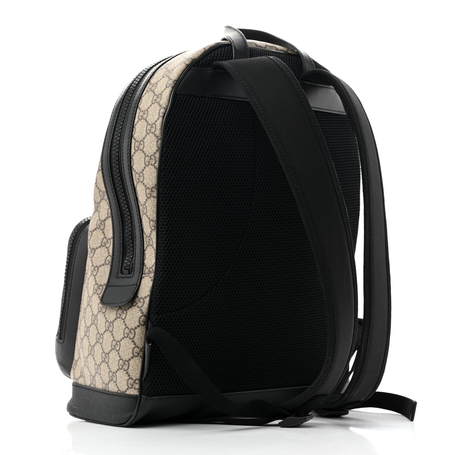 Gucci GG Supreme Monogram Medium Backpack Black 5 of 23