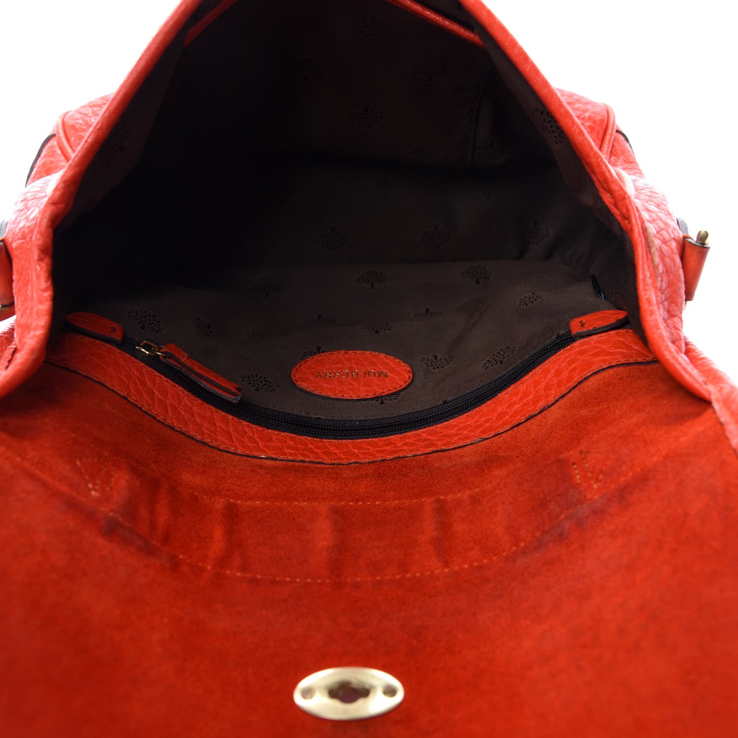 Mulberry Shrunken Calfskin Medium Bryn 5 of 24