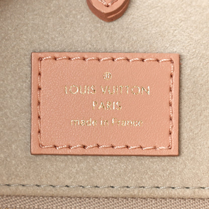 Louis Vuitton Empreinte Monogram Giant Onthego MM Rose Trianon Creme 6 of 10